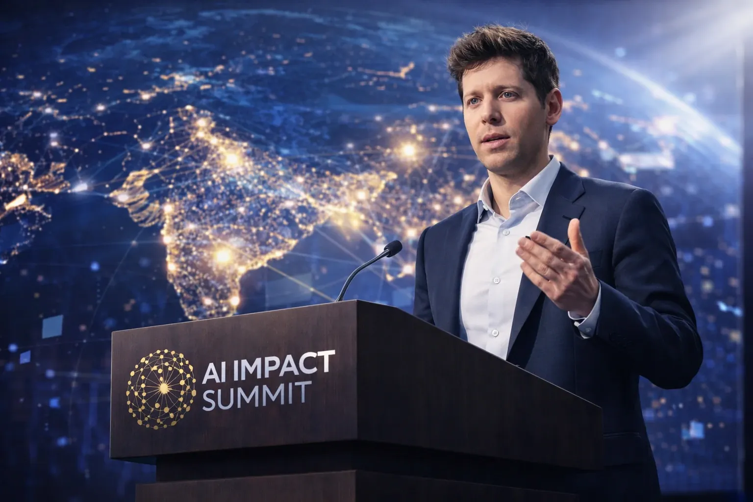 Сэм Альтман на саммите в Индии призывает к глобальному регулированию ИИ по образцу МАГАТЭ