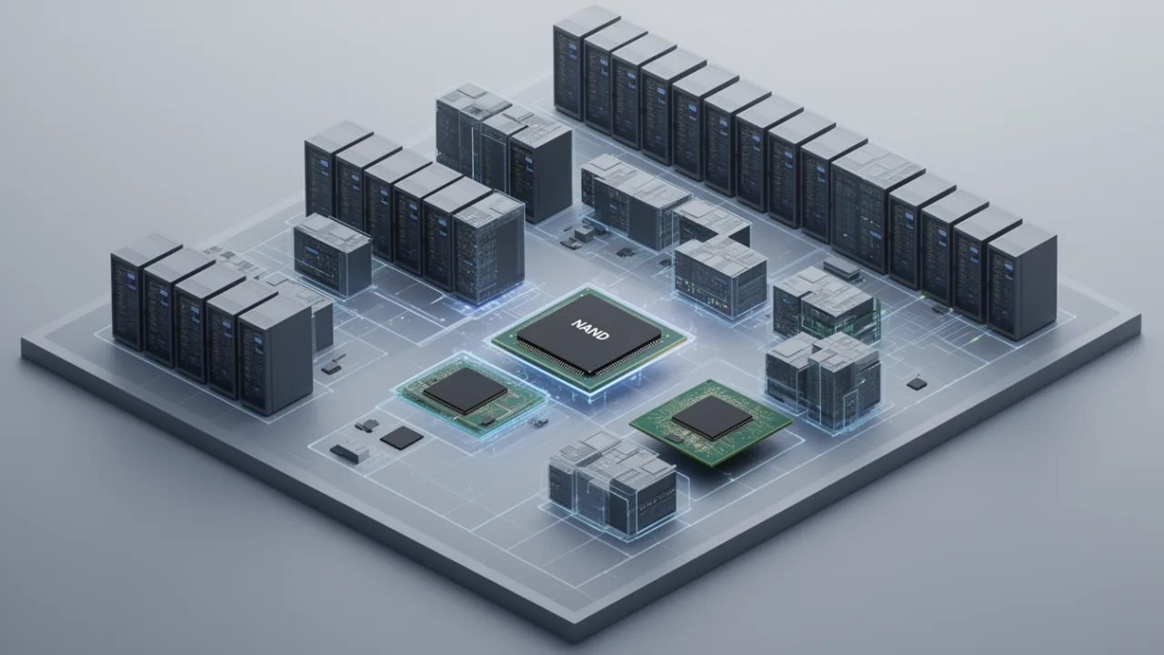 Выручка крупнейших производителей NAND-памяти выросла на 83,7% на фоне ИИ-бума