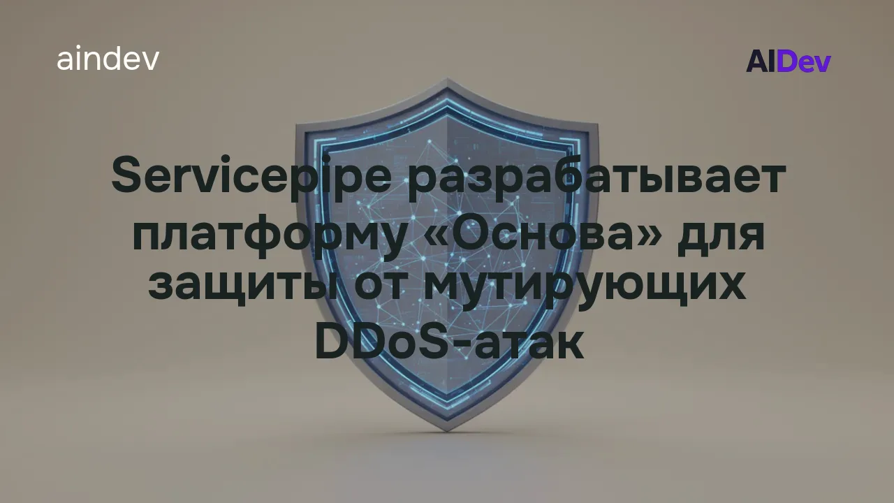 Servicepipe разрабатывает платформу «Основа» для защиты от мутирующих DDoS-атак