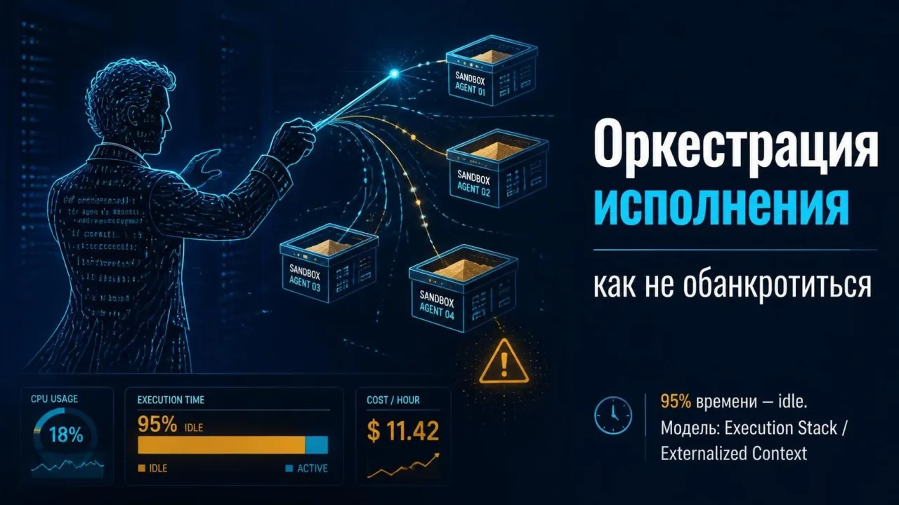 Оркестрация исполнения: как не обанкротиться на песочницах для AI-агентов