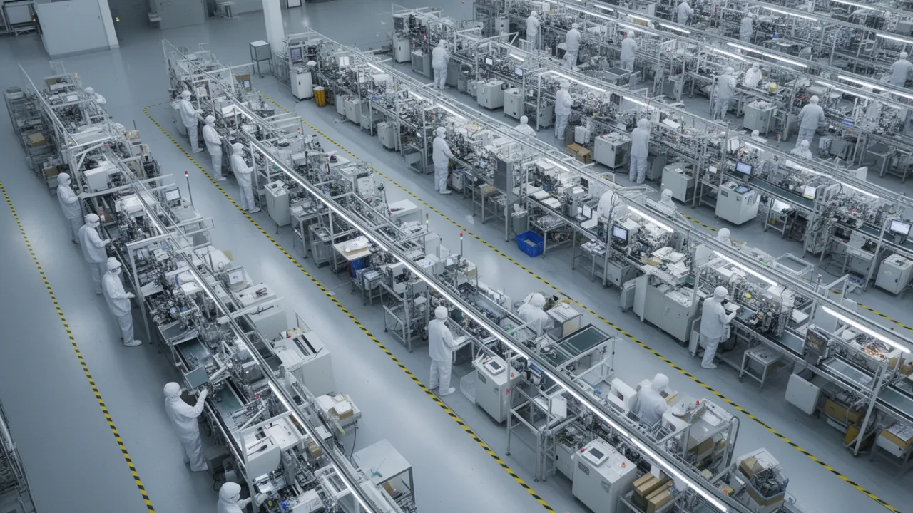 Выручка Foxconn выросла на 34% благодаря ИИ-спросу
