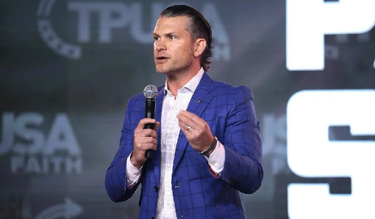 Пит Хегсет на мероприятии USA Faith