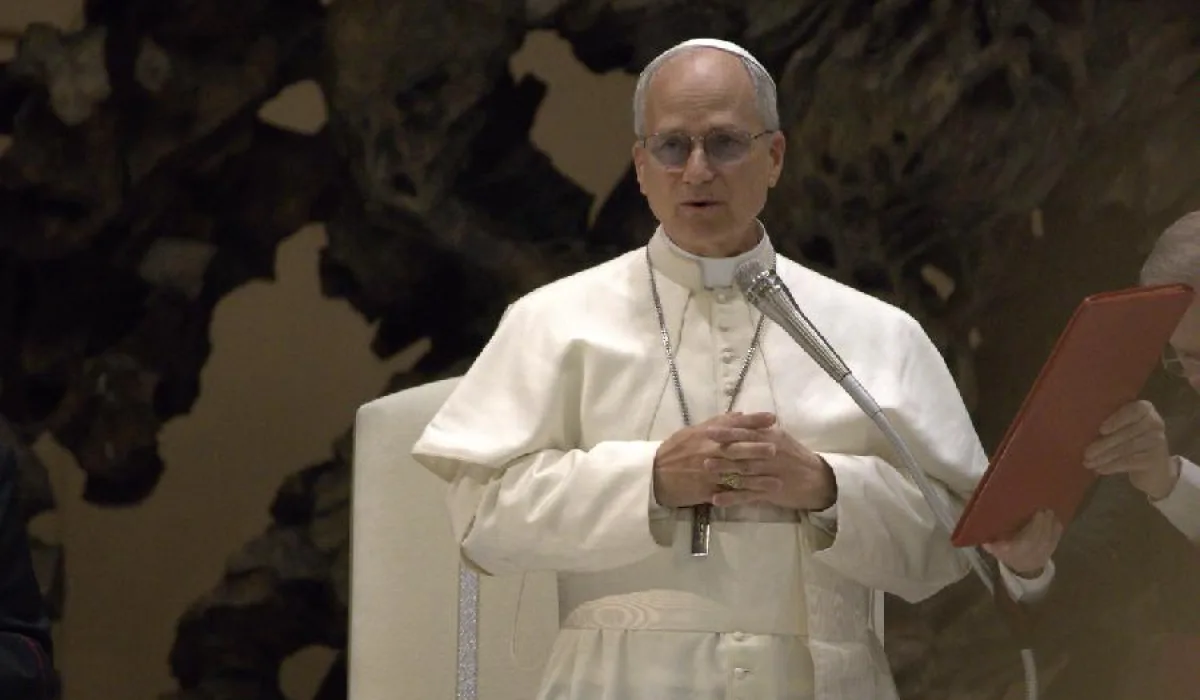 Папа Римский Лев XIV выступает с речью