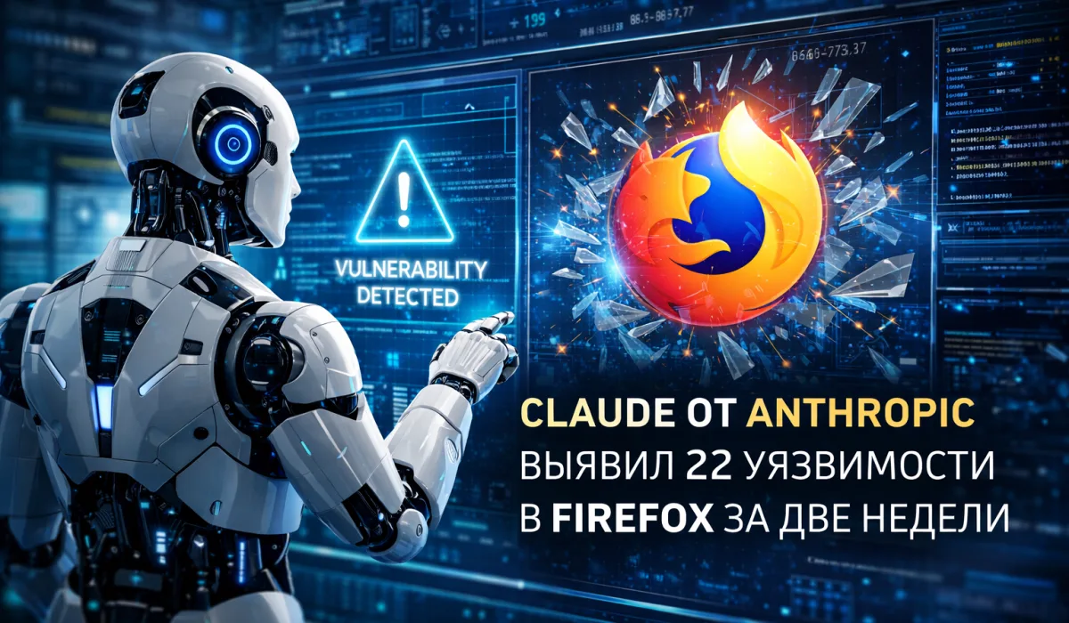 Claude от Anthropic выявил 22 уязвимости в Firefox за две недели