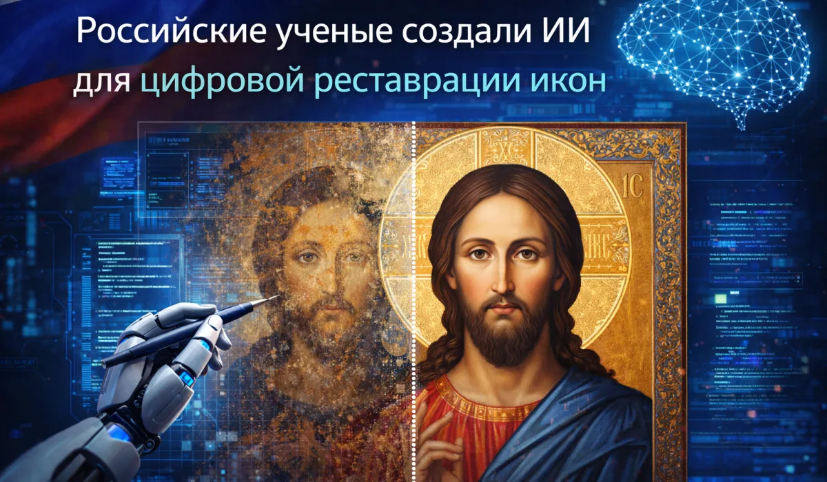 Российские ученые создали ИИ для цифровой реставрации икон