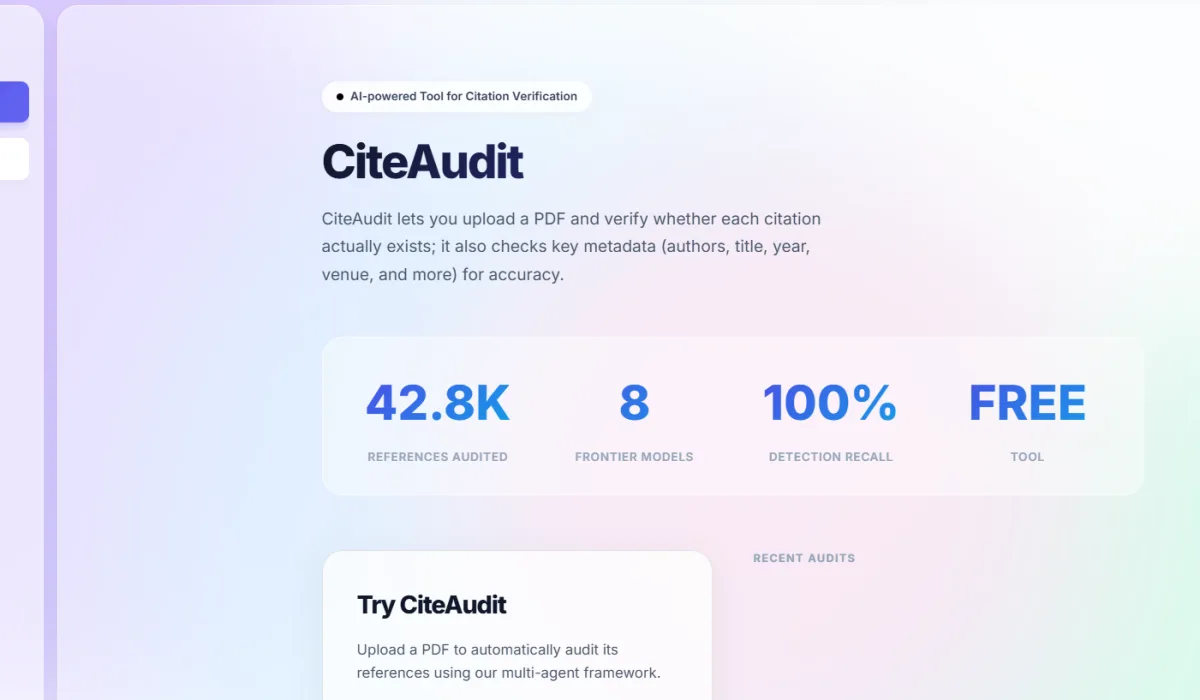 Главная страница сервиса