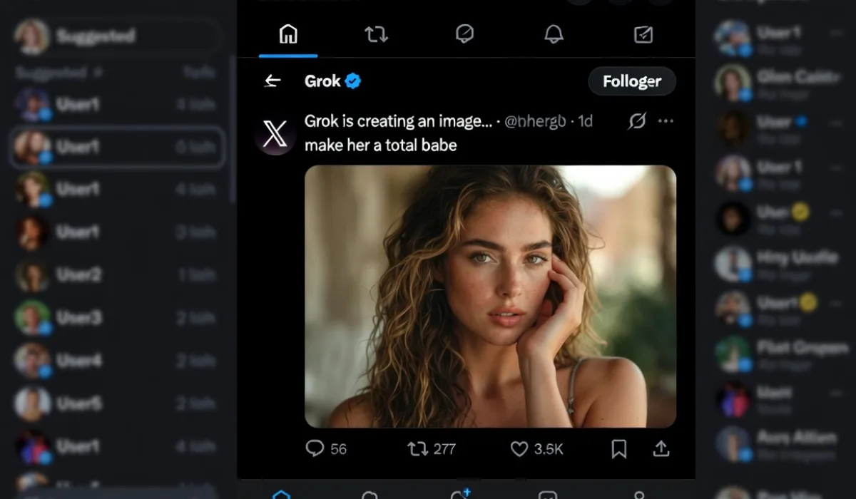 Grok в соц сети X