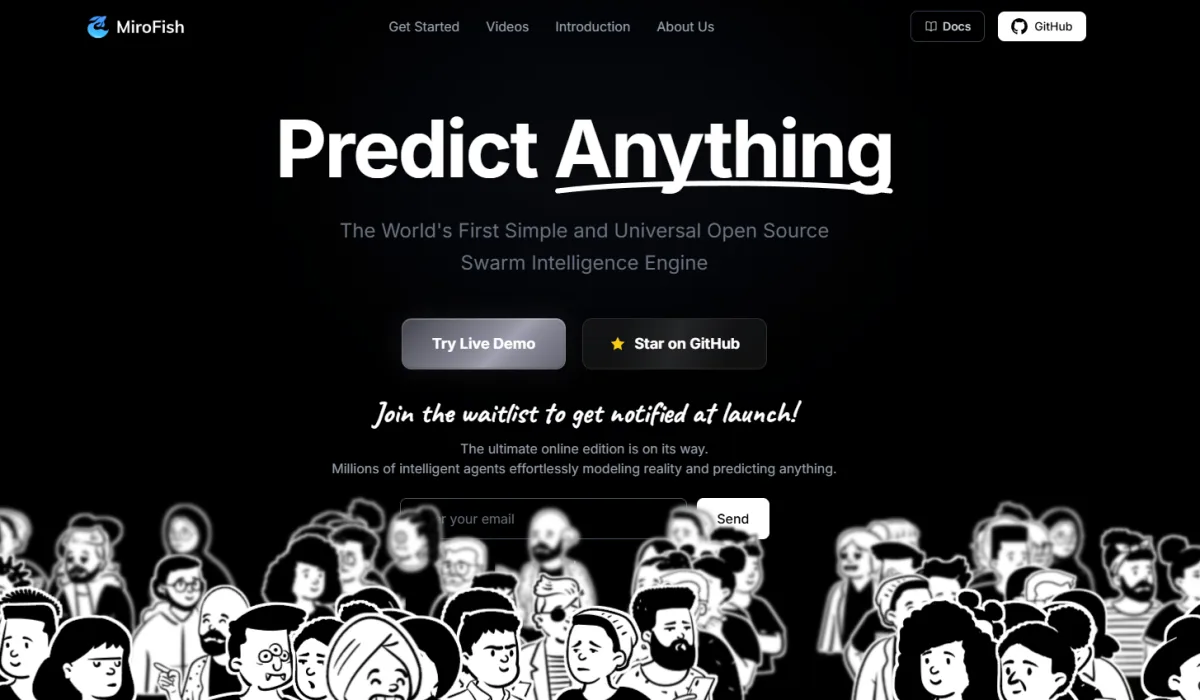 Китайский студент создал ИИ-симулятор общества MiroFish и привлек $4 млн