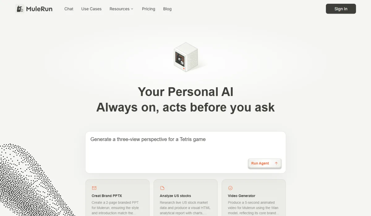 Главная страница сервиса