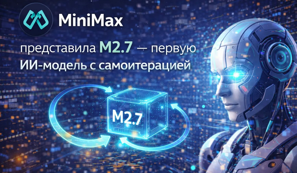 MiniMax представила M2.7 — первую ИИ-модель с самоитерацией