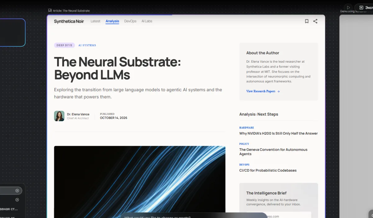 Рабочая среда сервиса