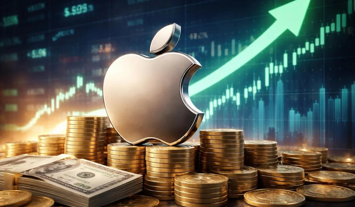 Выручка Apple растет