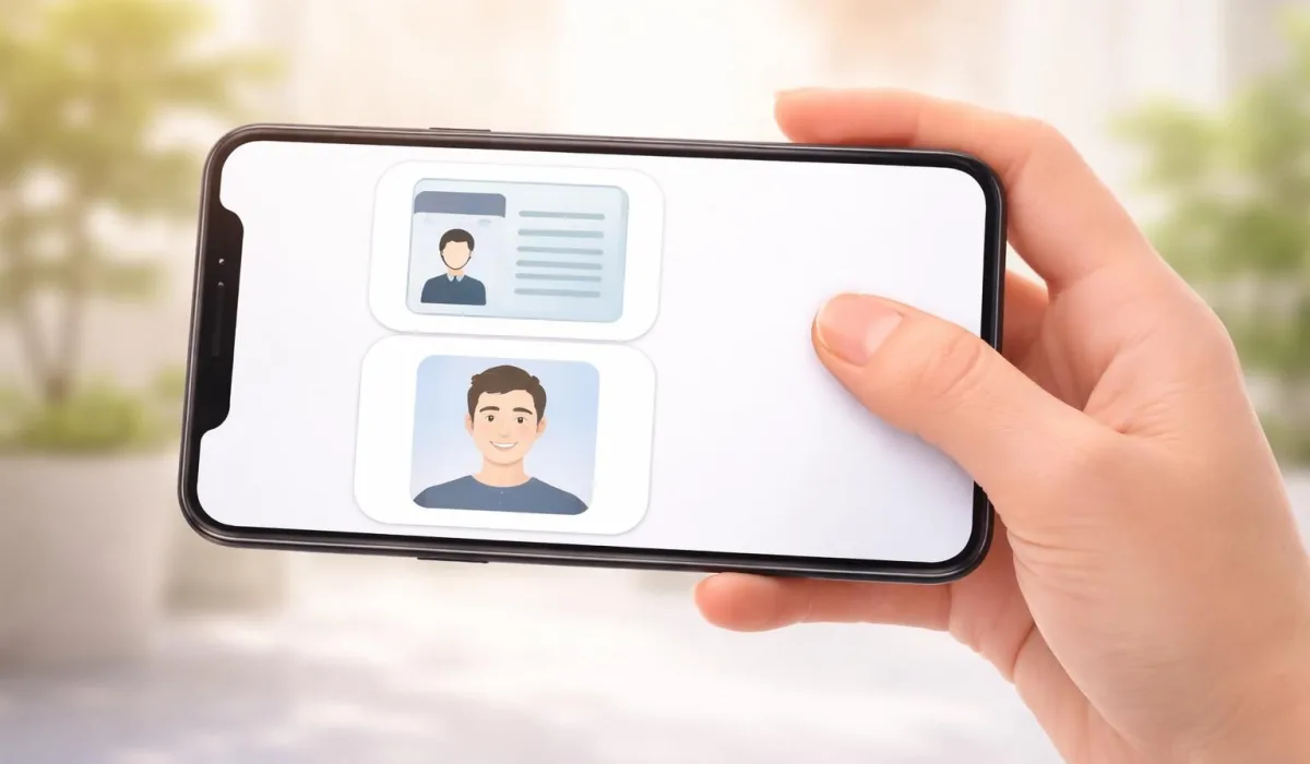 Верификация по телефону и фото