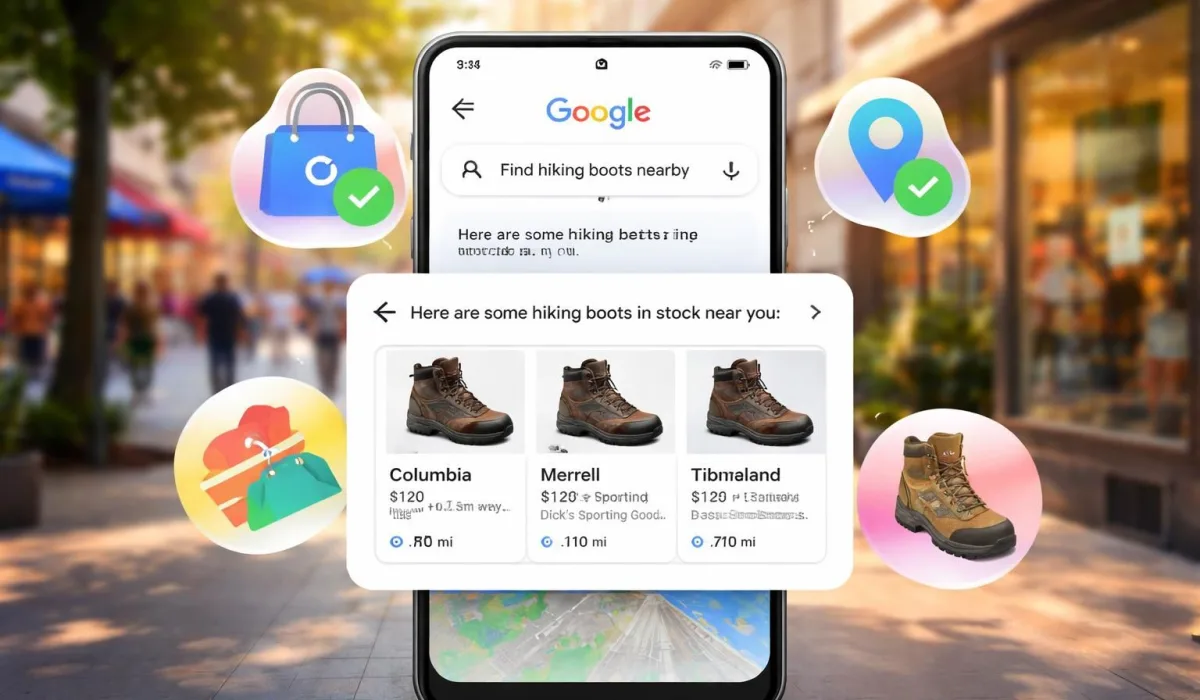 Google добавил в AI Mode поиск товаров в наличии поблизости