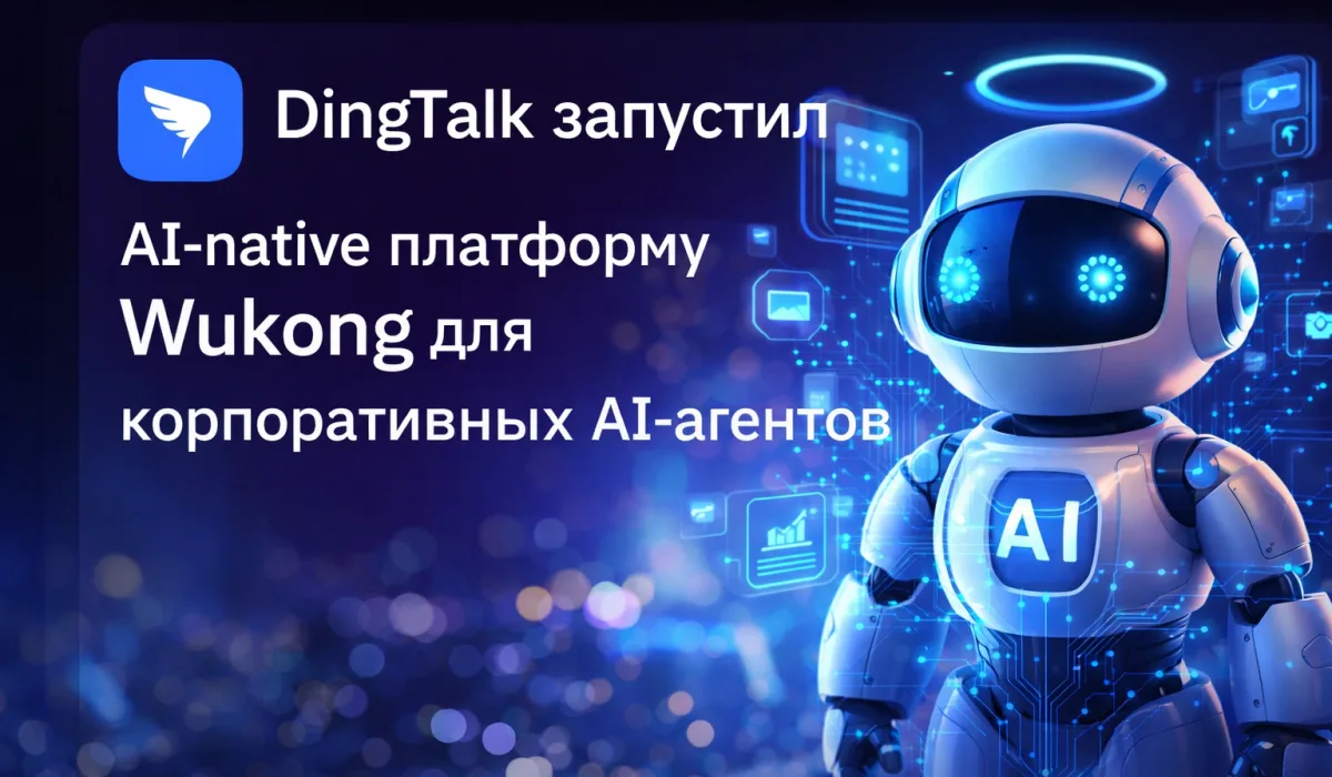 DingTalk запустил AI-native платформу Wukong для корпоративных AI-агентов