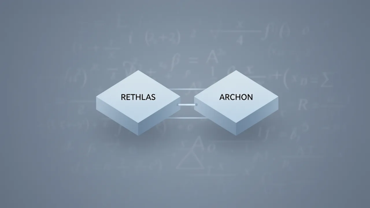 Связь блоков RETHLAS и ARCHON