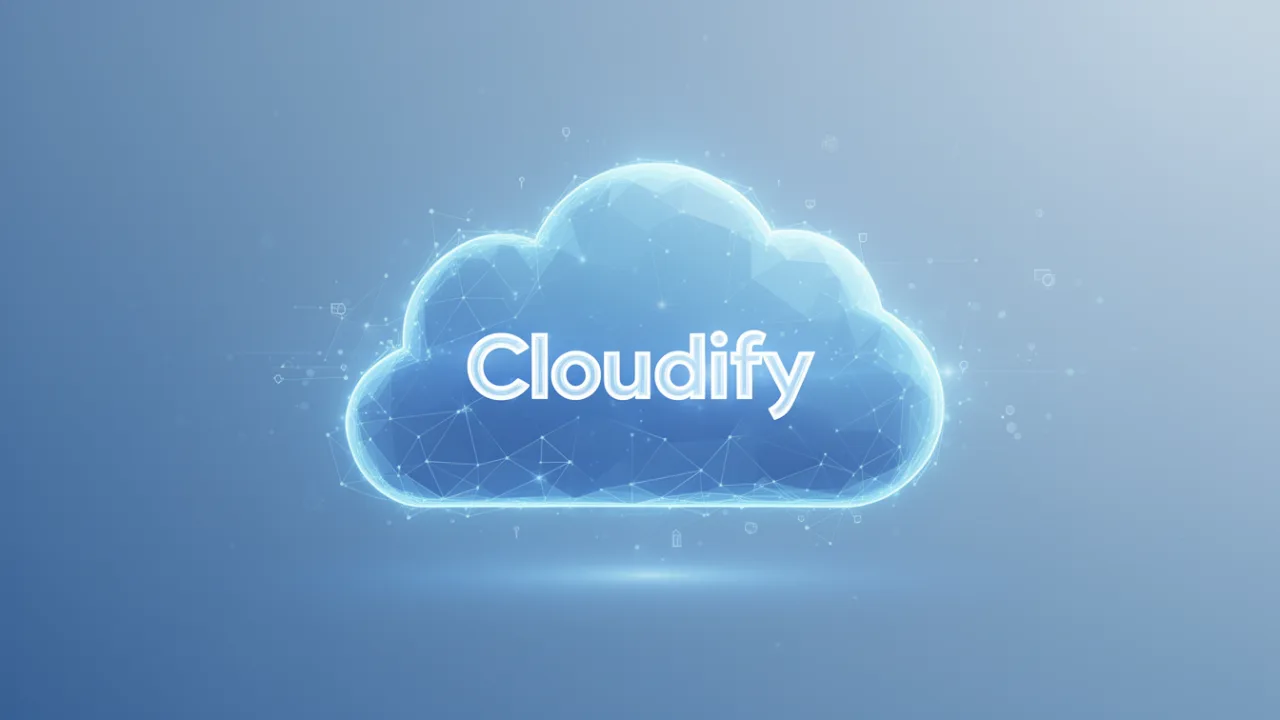 Логотип Cloudify в виде цифрового облака